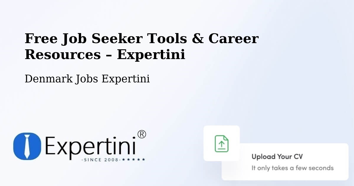 Free Job Seeker Tools & Career Resources – Smørumnedre - Smørumnedre, Denmark Jobs Expertini